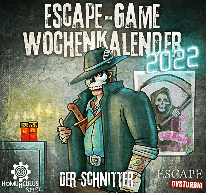 Exit-Game Wochenkalender 2022: Der Schnitter cover
