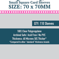 Small Square - Standard (70x70mm)