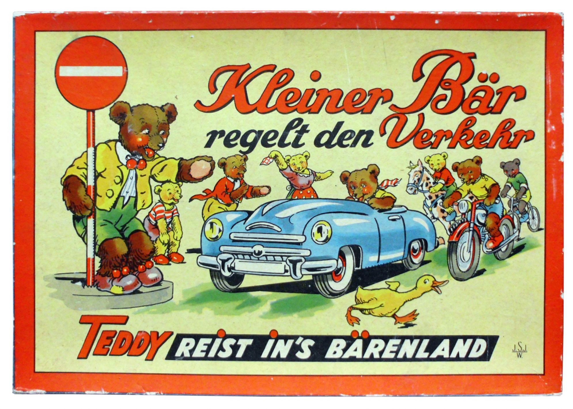 Kleiner Bär regelt den Verkehr: Teddy reist ins Bärenland cover art