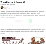 Issue: The Glatisant (Issue #2)