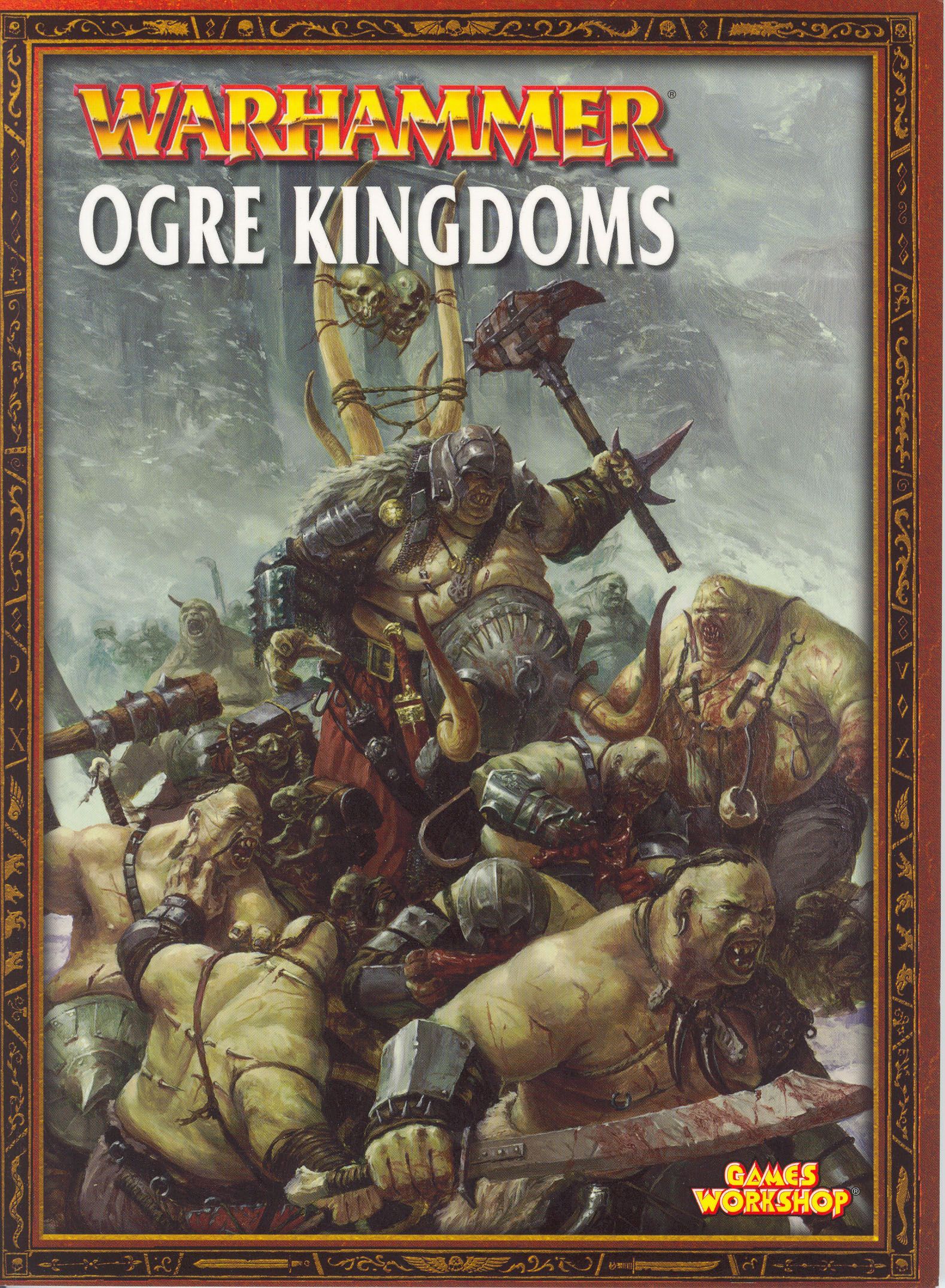 Warhammer (Sixth Edition): Ogre Kingdoms box art