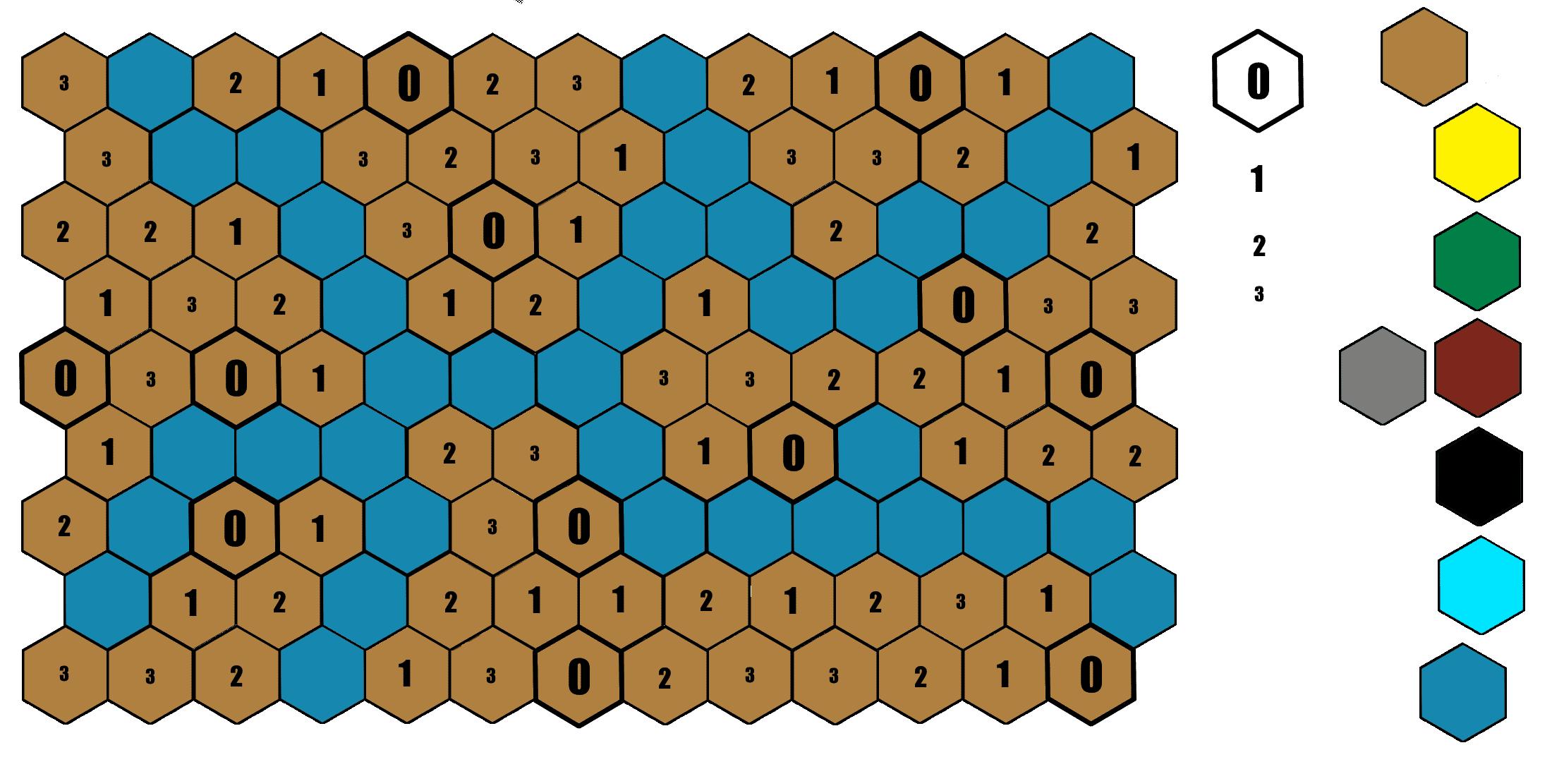 Terraform maps for each terrain tile (4p map) | Age of Innovation