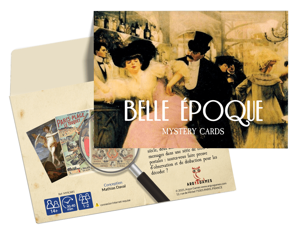 Cover art for Mystery Cards #1: Belle Epoque