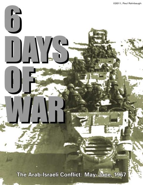 6 Days Of War The Arab Israeli Conflict 1967 Board Game Boardgamegeek