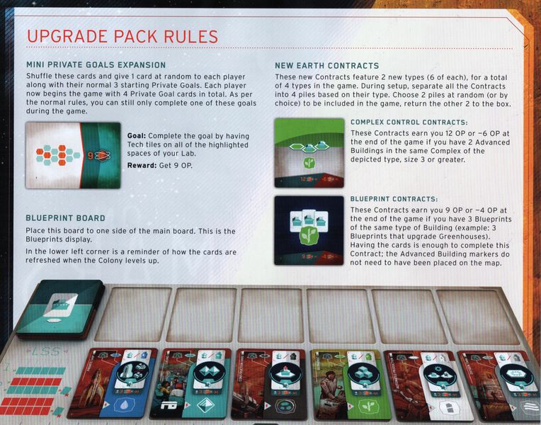 Upgrade pack rules