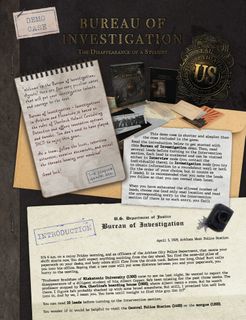 Bureau of Investigation: The Disappearance of a Student