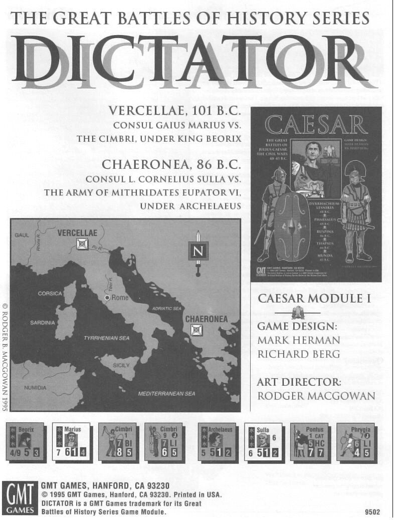 The Great Battles of Julius Caesar: The Civil Wars 48-45 B.C. – Dictator