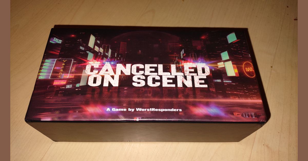 Cancelled on Scene Rules Cancelled On Scene EMS Card Game