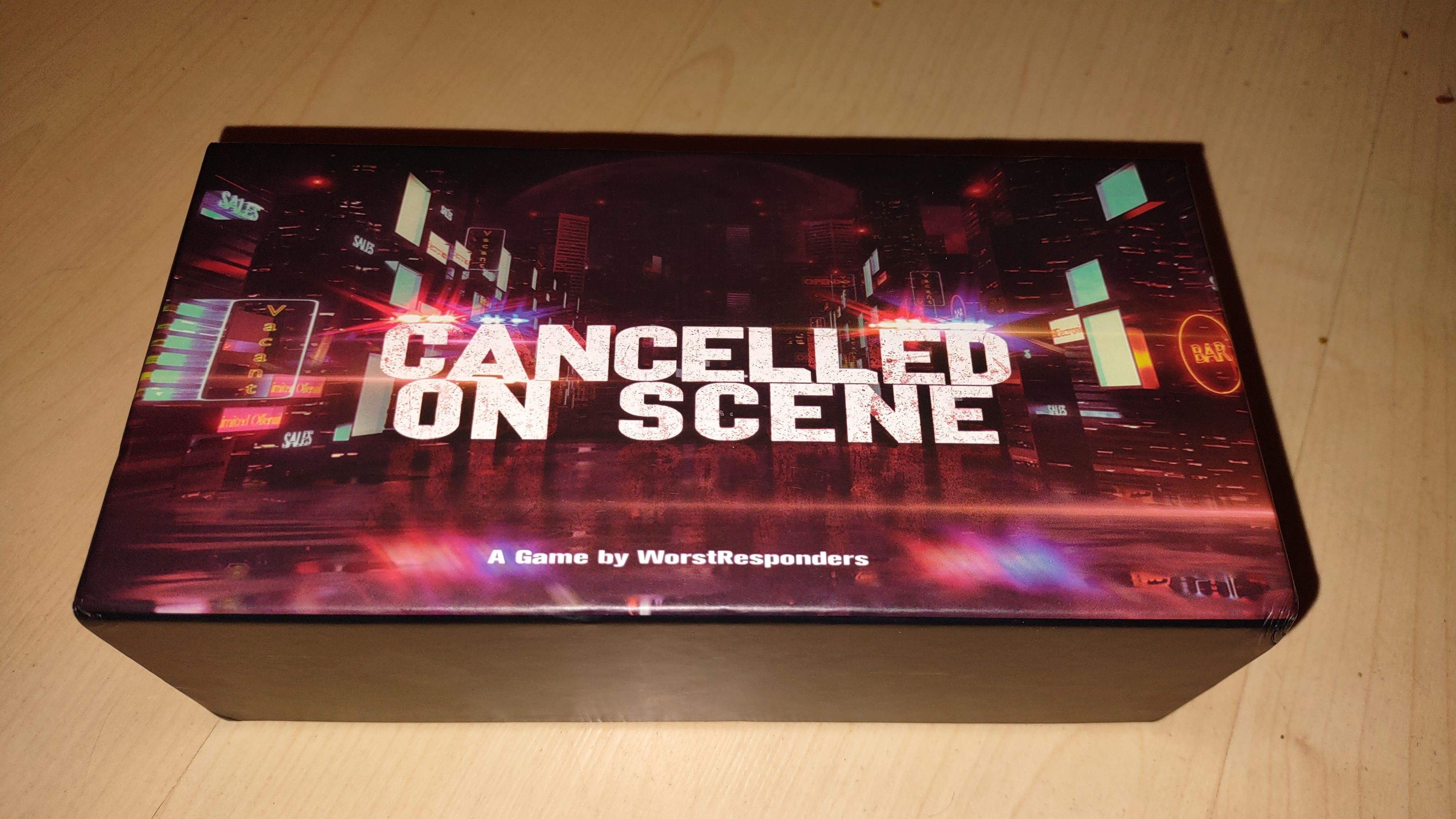 Cancelled On Scene: EMS Card Game cover