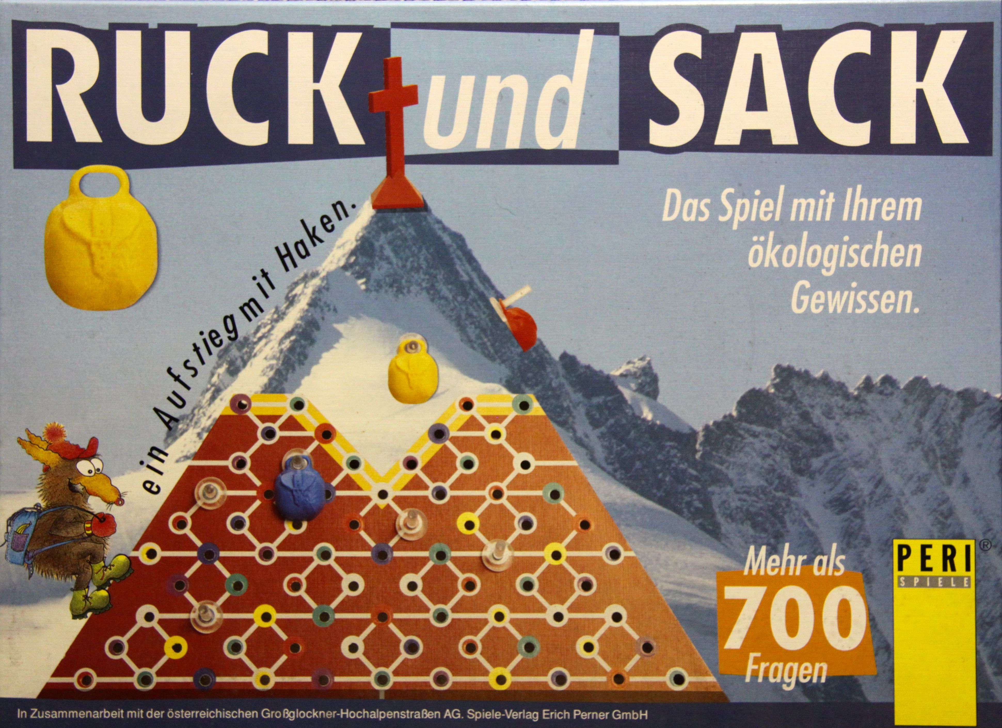 Ruck und Sack: ein Aufstieg mit Haken