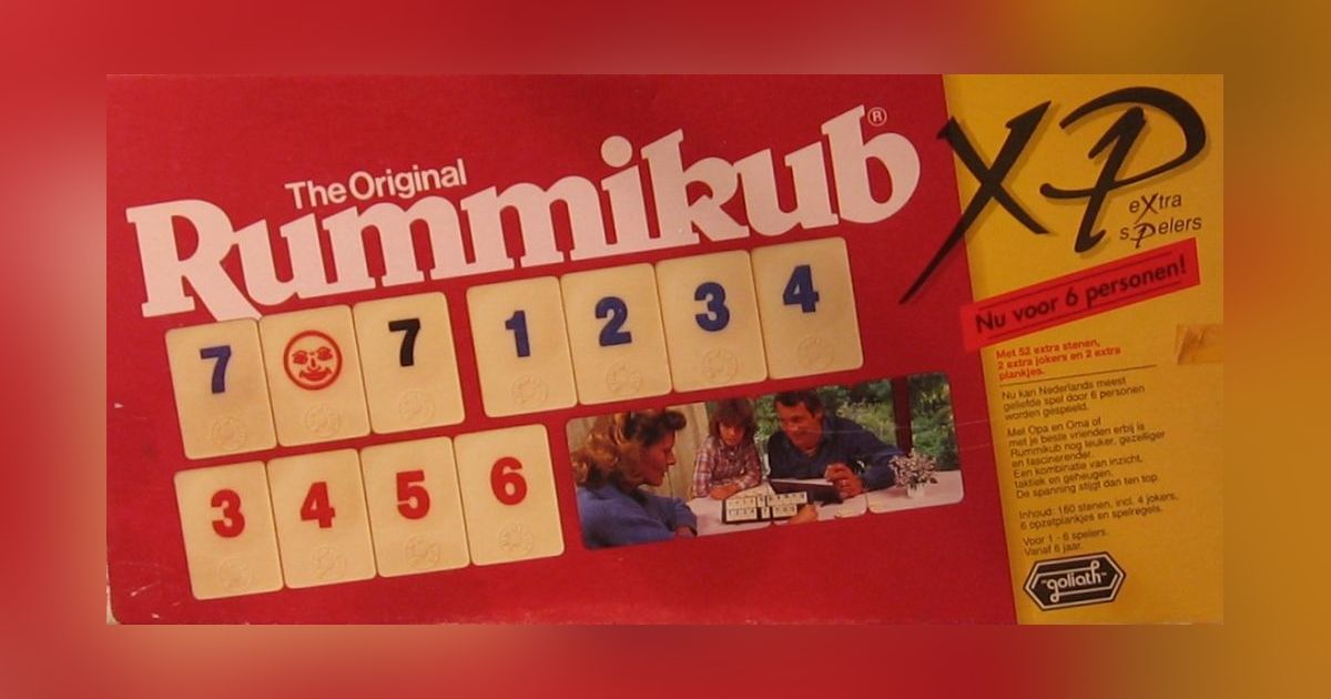 Rentmeester Voeding prins Rummikub Six Player | Board Game | BoardGameGeek