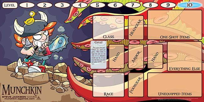 Munchkin: Playmat – Spyke Gets Suckered image