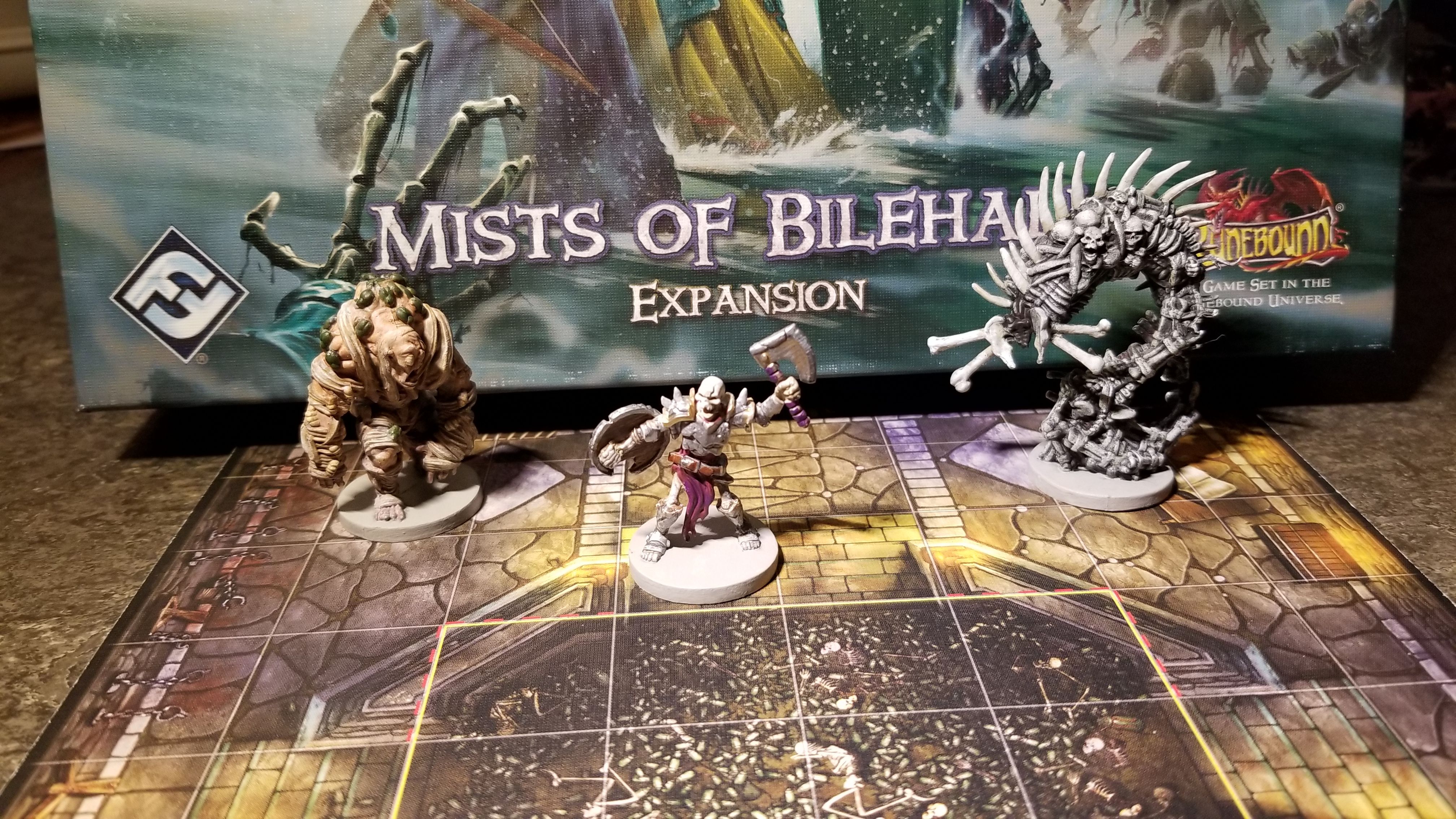 Mists of Bilehall Descent Adventure Board Game Expansion