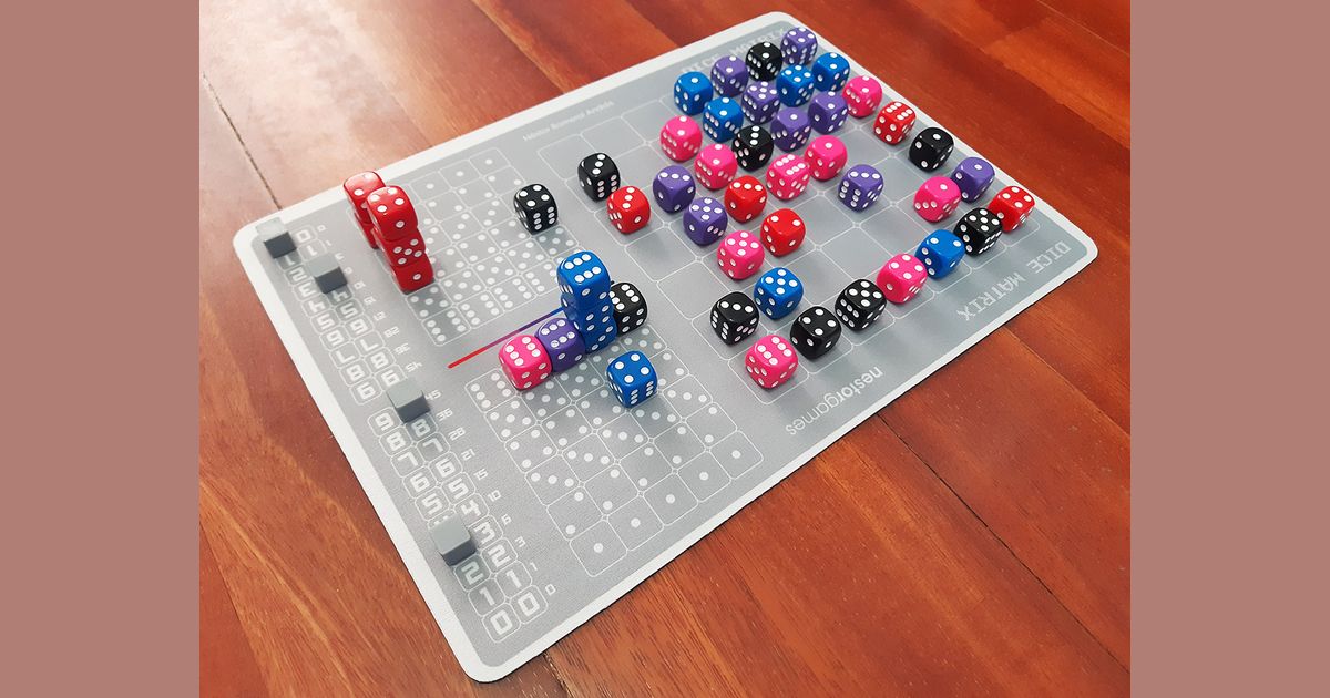 Dice Matrix Board Game BoardGameGeek