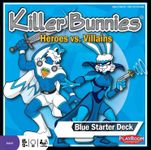 Board Game: Killer Bunnies: Heroes vs. Villains – Blue Starter Deck