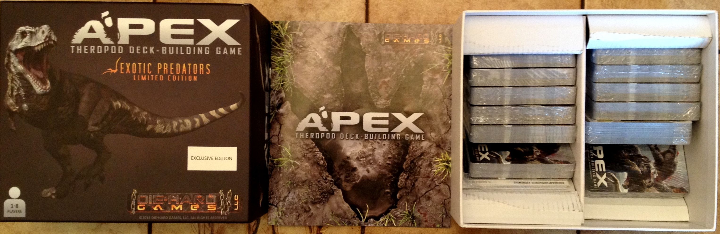 Apex Theropod Deck-Building Game: Exotic Predators