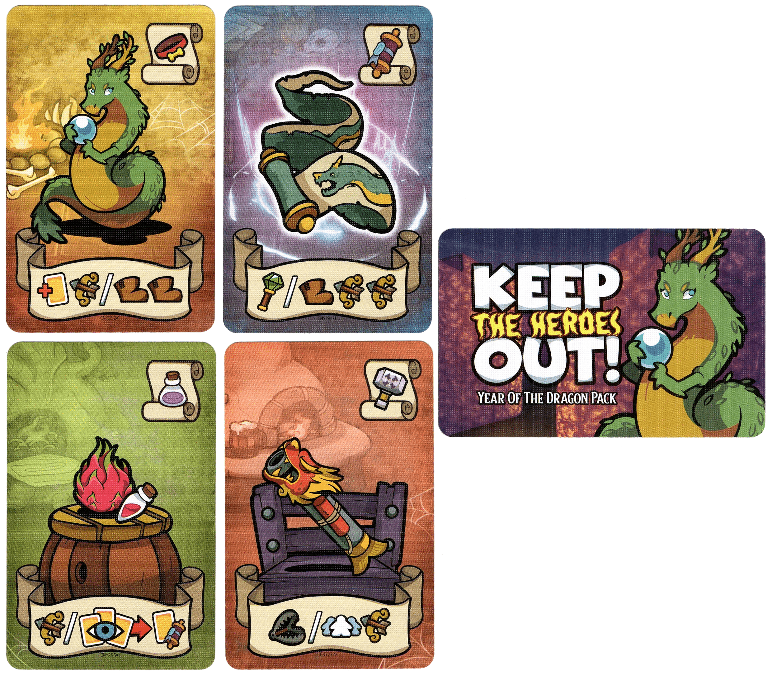 Keep the Heroes Out!: Year of the Dragon Pack