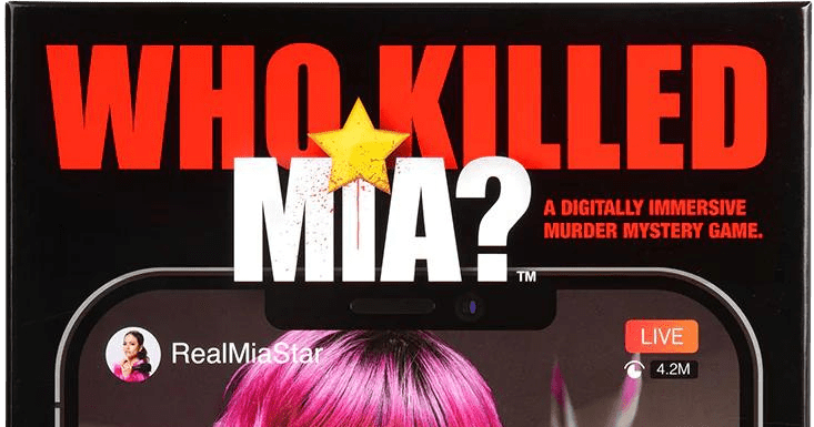 Who Killed Mia? | Board Game | BoardGameGeek