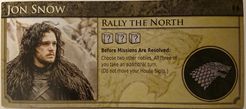 Game of Thrones: Oathbreaker – Jon Snow/Sansa Stark Character Board