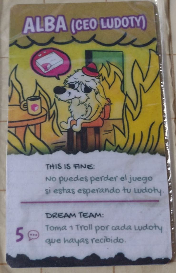 Meme vs 100cia: CEO Ludoty promo card cover art