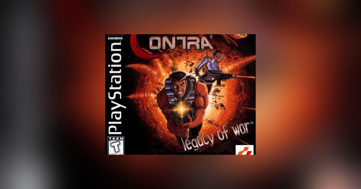 PS1 – Contra Legacy Of War – PAL – Complet Boîtier Et Notice – Bon état