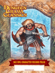 RPG Item: DCC Character Folio