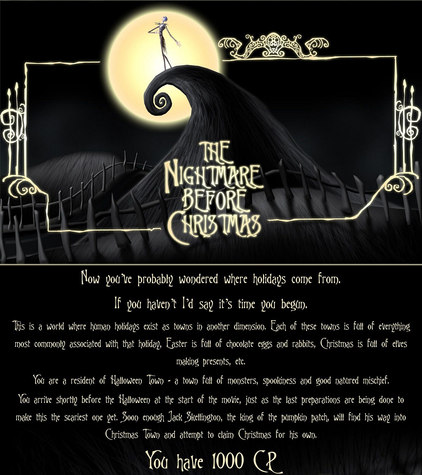 The Nightmare Before Christmas box art