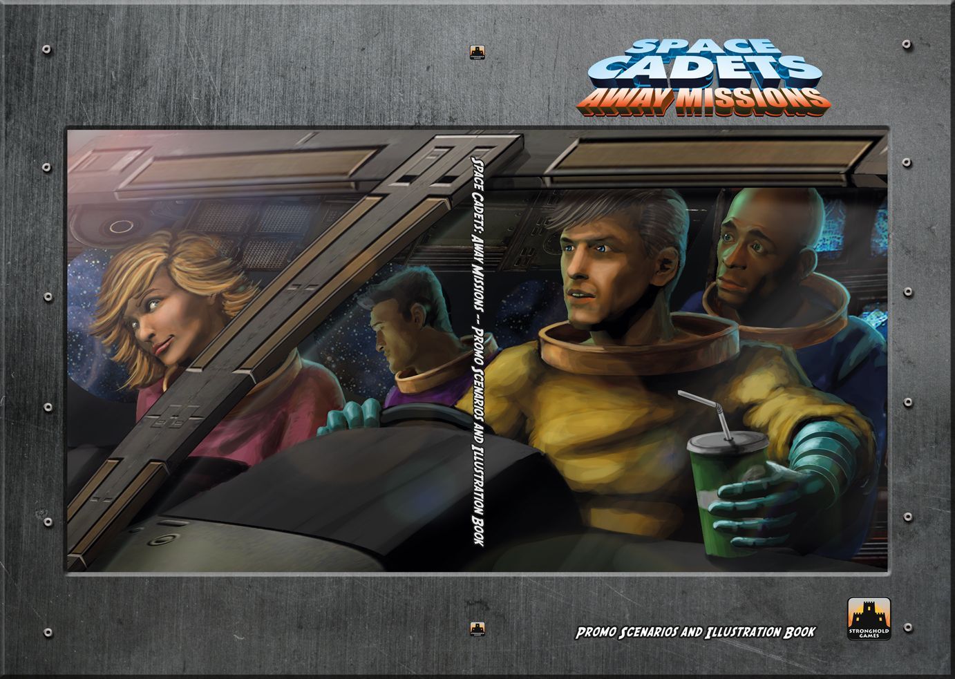 Space Cadets: Away Missions – Promo Scenarios and Illustrations Book cover