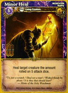 Mage Wars: Minor Heal Promo Card | Board Game | BoardGameGeek