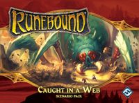 Board Game: Runebound (Third Edition): Caught in a Web – Scenario Pack