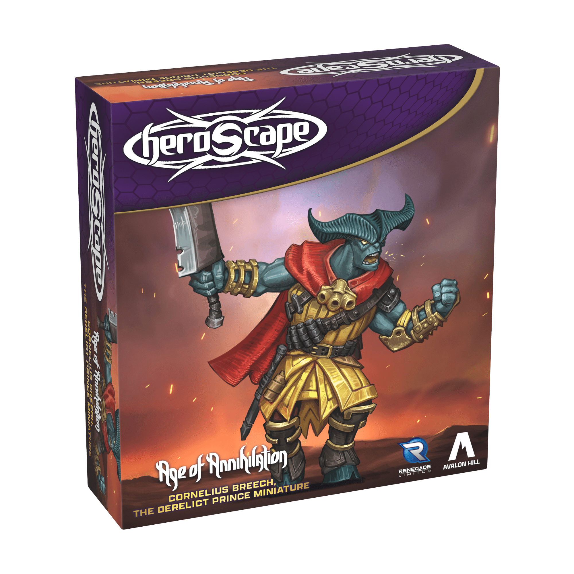 Heroscape: Cornelius Breech, the Derelict Prince Promo