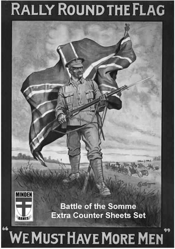 Battle of the Somme: Extra Counter Set – Rally Round The Flag cover