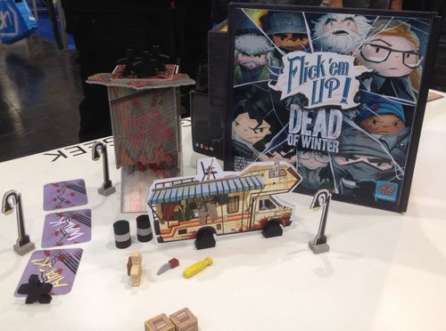 Board Game: Flick 'em Up!: Dead of Winter