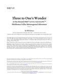 RPG Item: SHE7-01: Three to One's Wonder