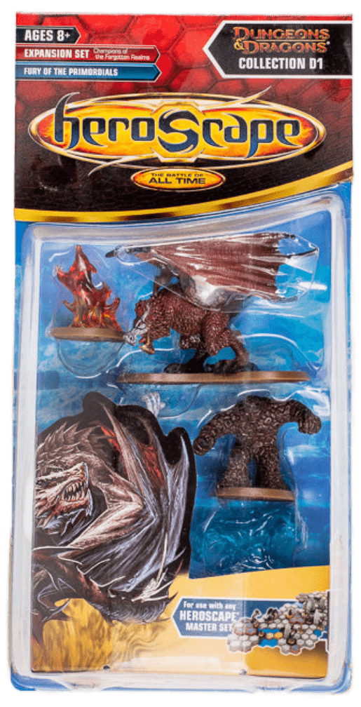 Heroscape: D1 Champions of the Forgotten Realms – Fury of the Primordials Army Expansion