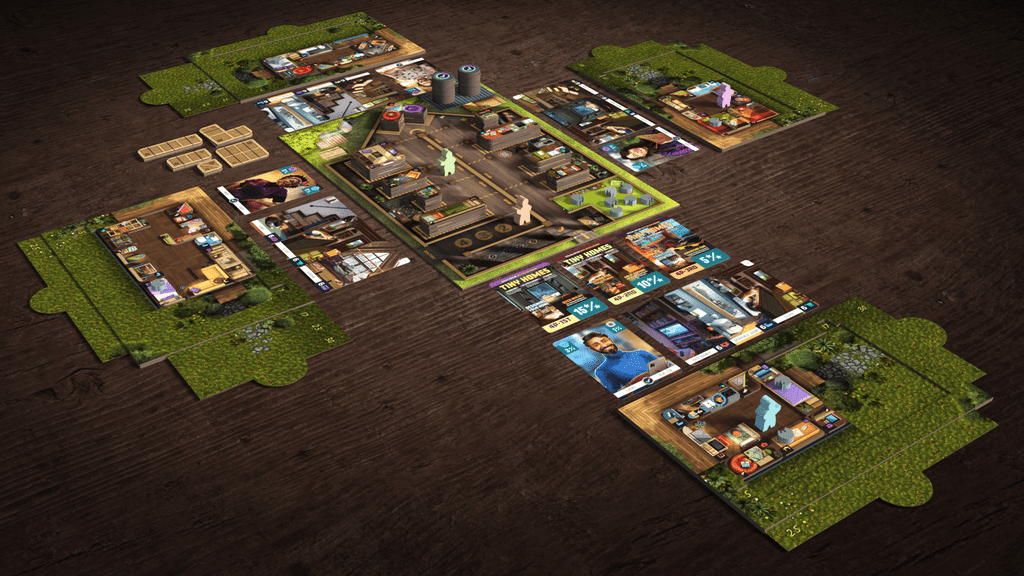Illustration 9 de Tiny Homes: The Board Game 🏡