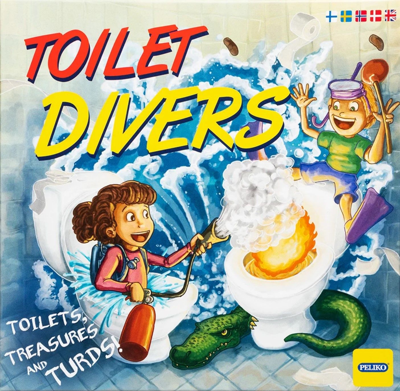 Toilet Divers box art