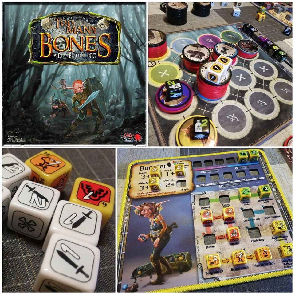 too many bones — Photo by Wizzy Parkerir on BoardGameGeek