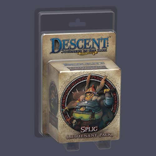 Descent Second Edition Ariad Lieutenant Fantasy Flight Publishing DJ18