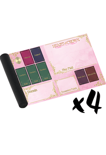 Heart of Crown: Fairy Garden – Player Playmat Set of Four