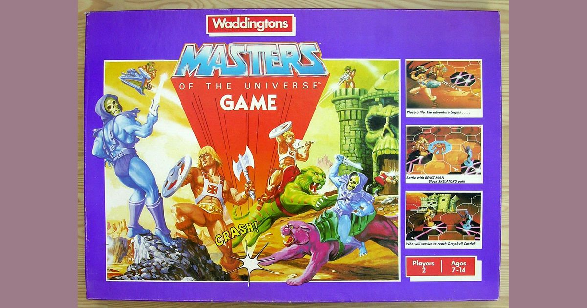 Masters of the Universe Board Game BoardGameGeek