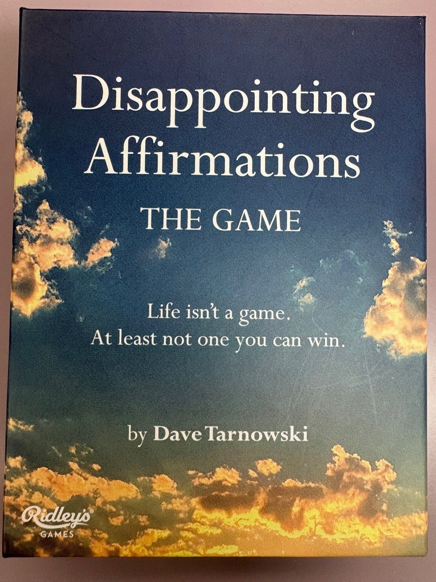 Cover art for Disappointing Affirmations: The Game