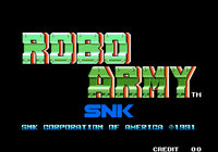 Video Game: Robo Army