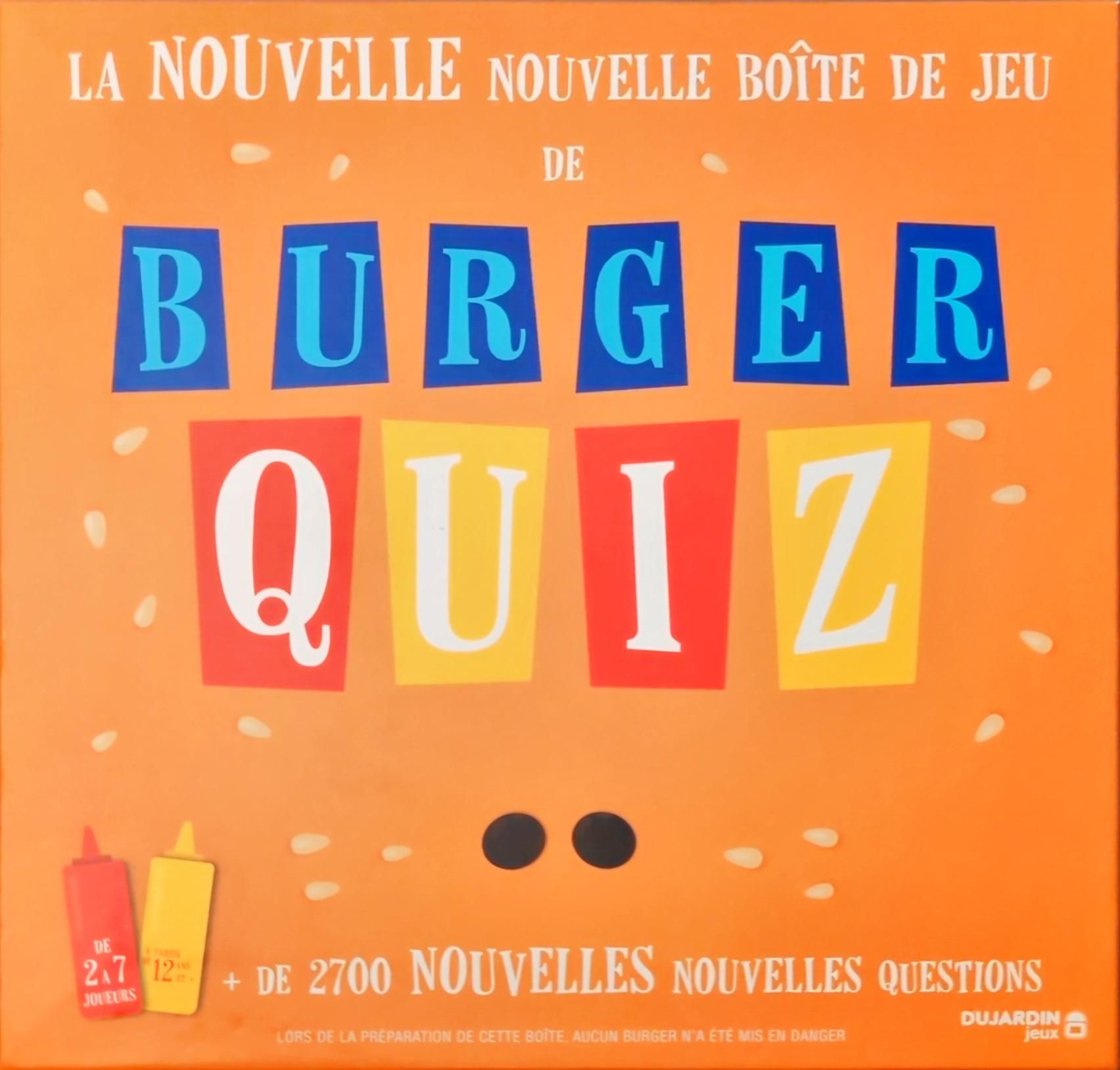 Boîte du jeu Burger Quiz