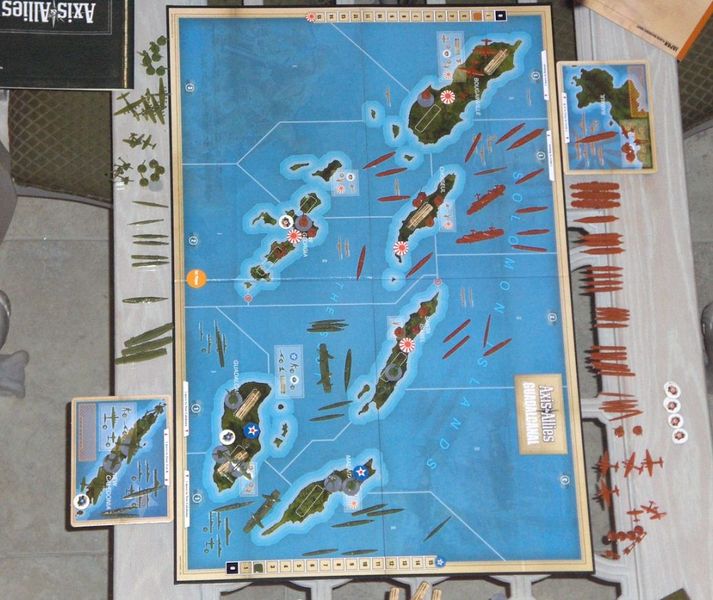 A satellite view of my 1st Face 2 face game in progress