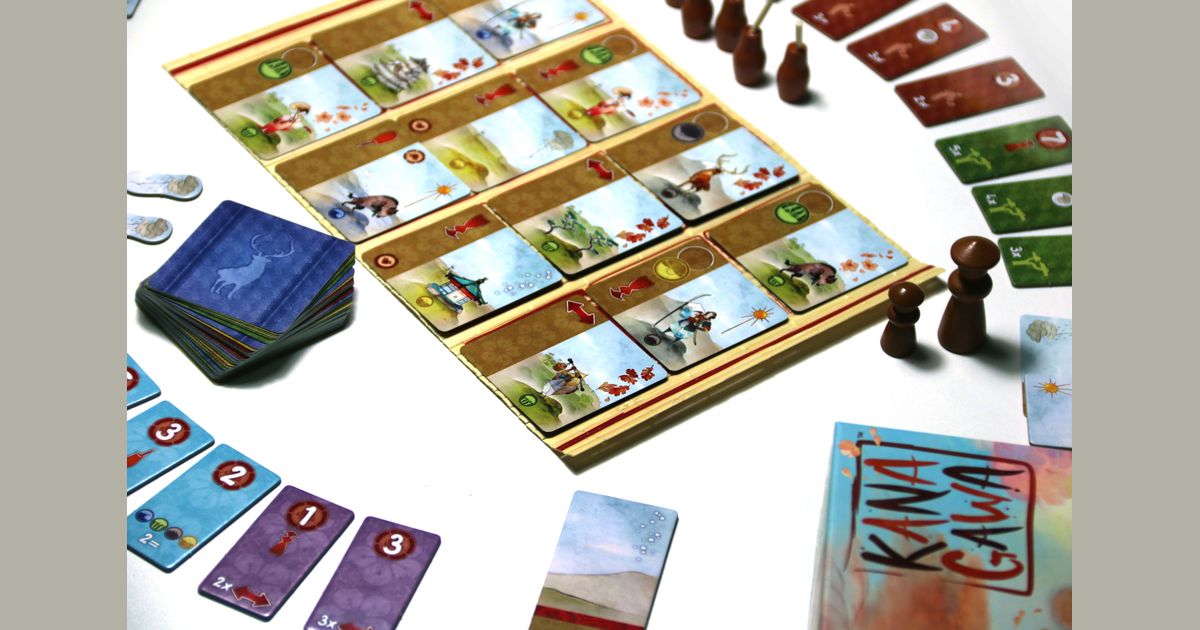 Kanagawa - Recensione by GiochiAmo in due - Board Games Francesco