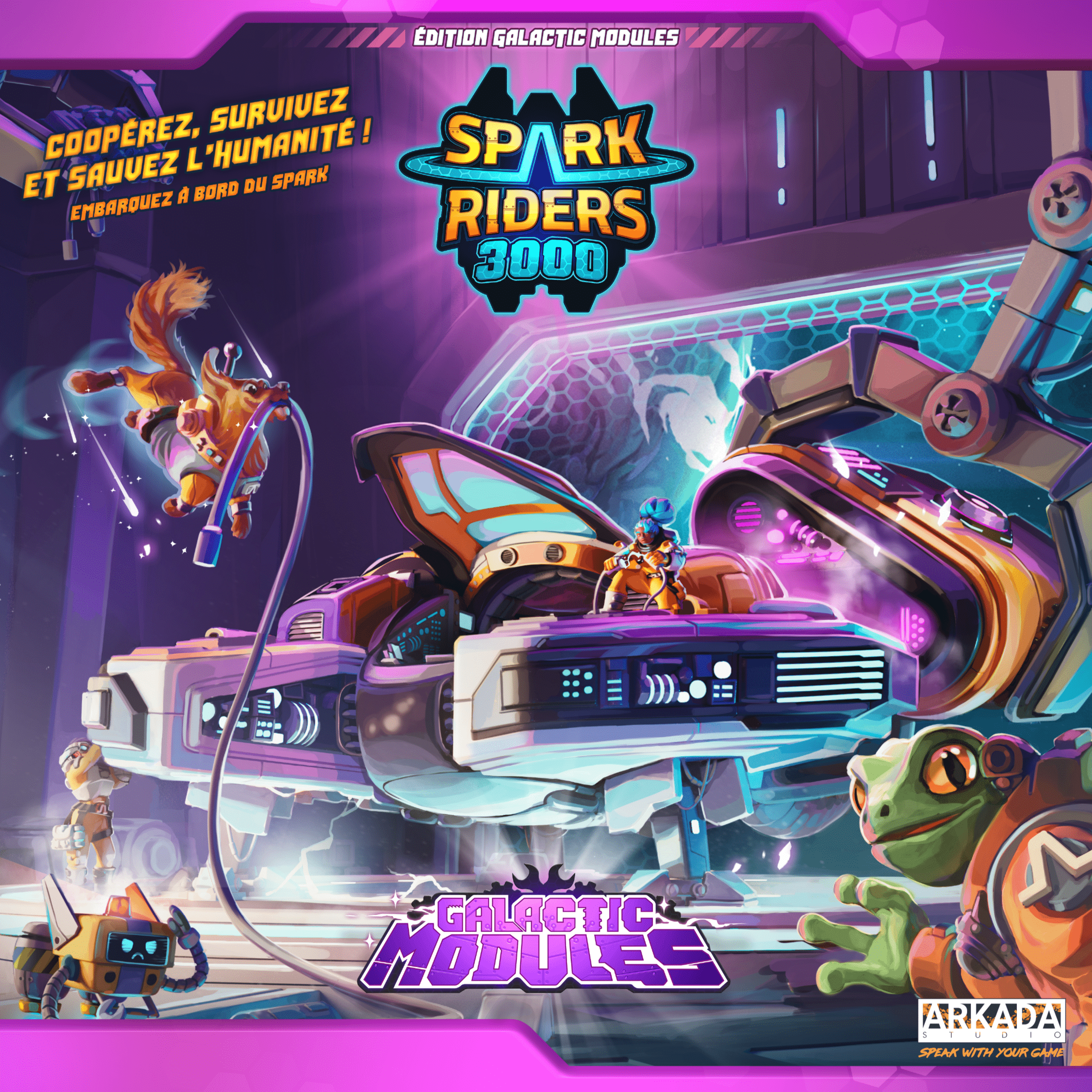 Spark Riders 3000: Galactic Modules