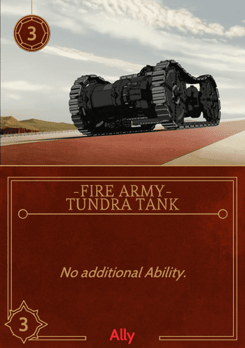fire nation tundra tank