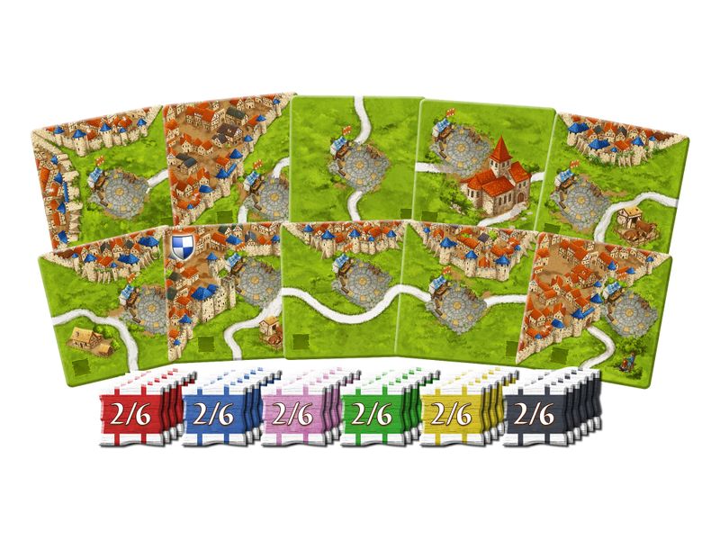 Carcassonne: The Bets 卡卡頌：彩票站擴