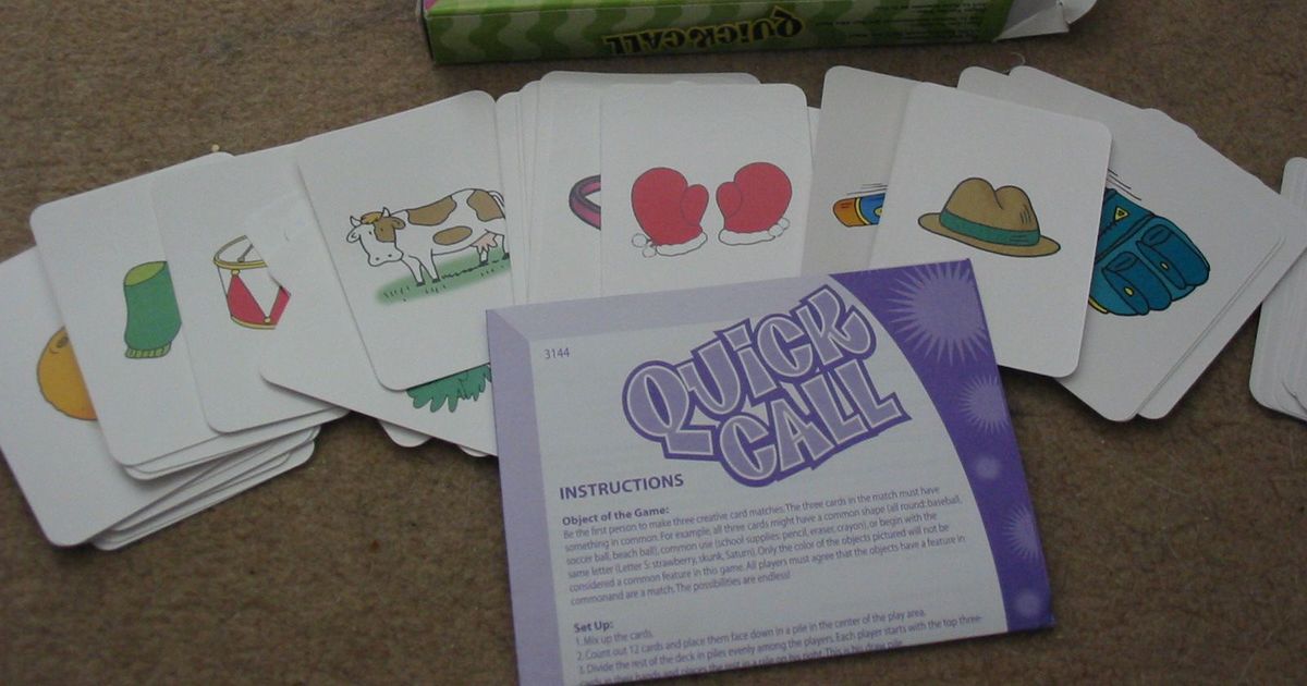 Quick Call | Board Game | BoardGameGeek